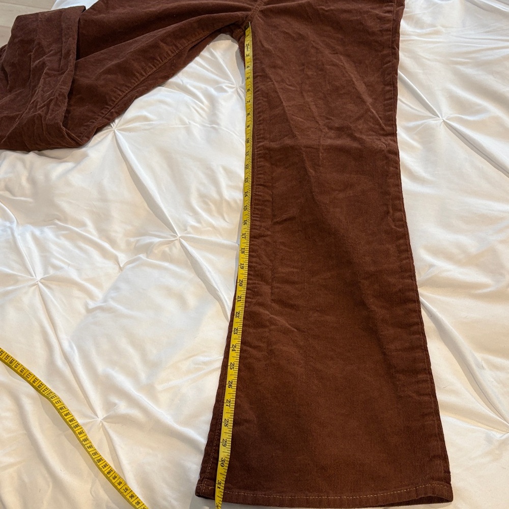 GAP Brown Corduroy Flare Pants - Picture 4 of 6